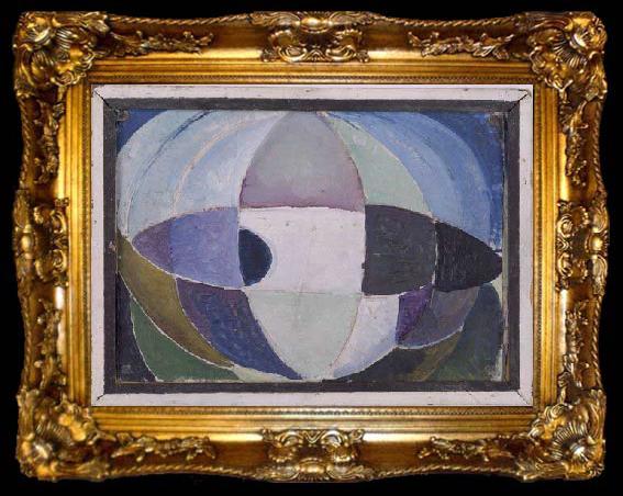 framed  Theo van Doesburg Sphere., ta009-2